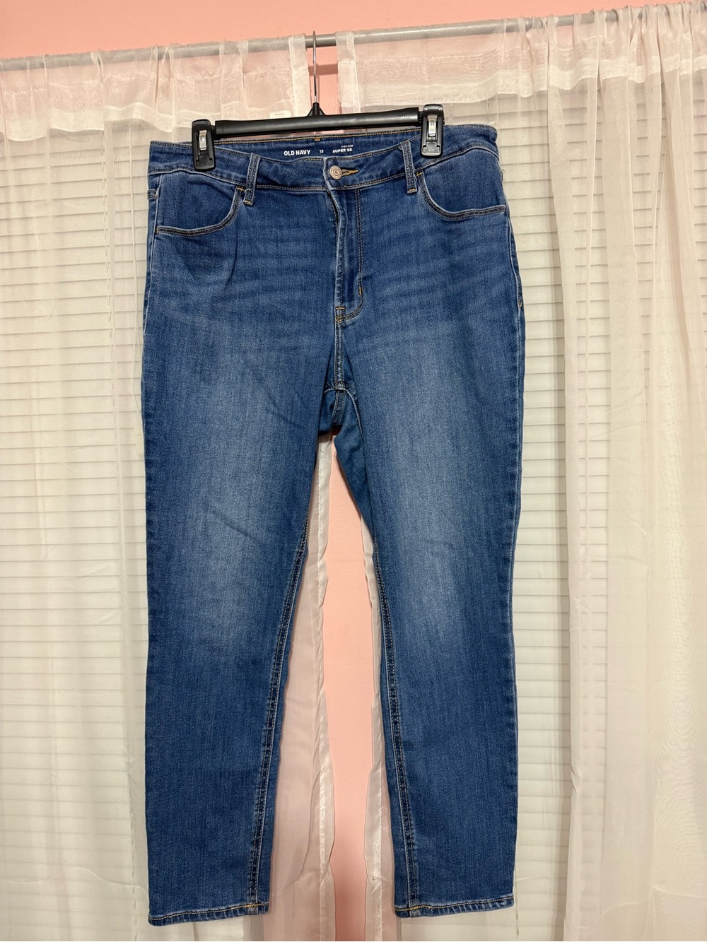 Old Navy Women's Dark Blue Skinny Jeans